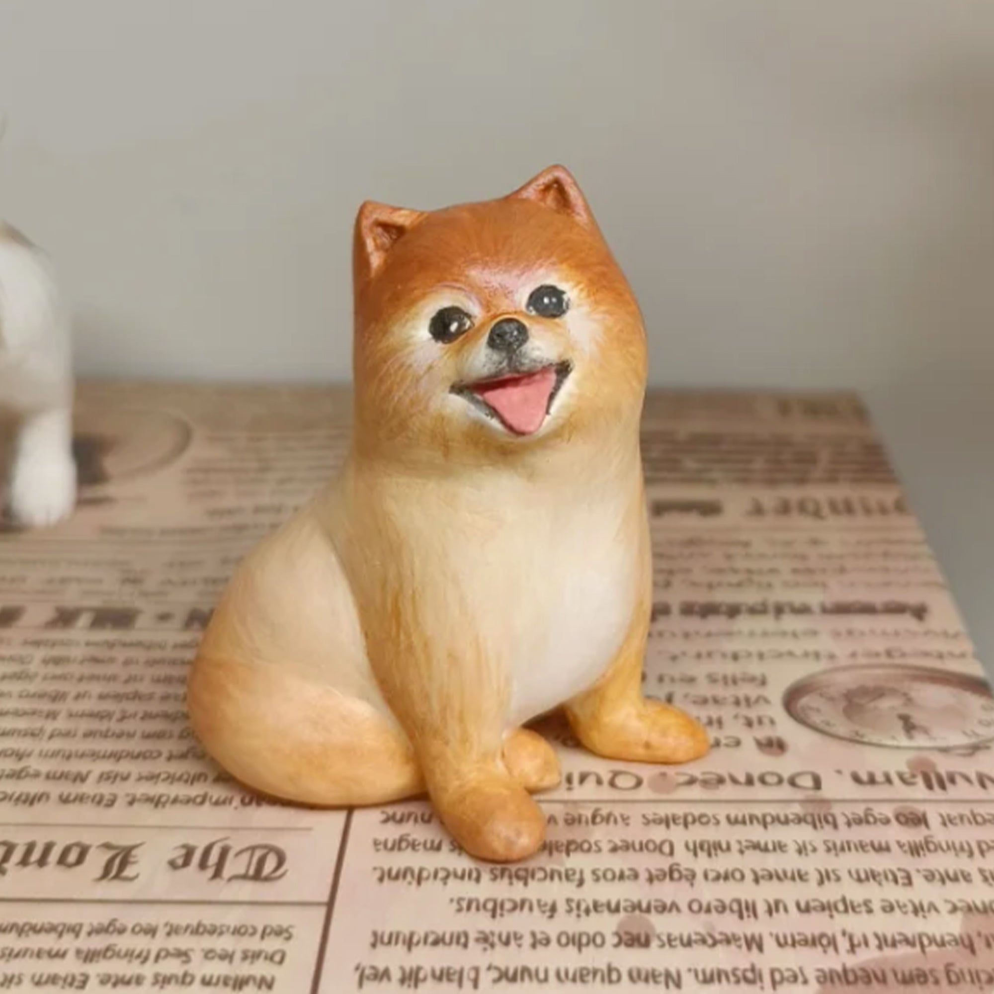 Personalized Pet Clay Figurine