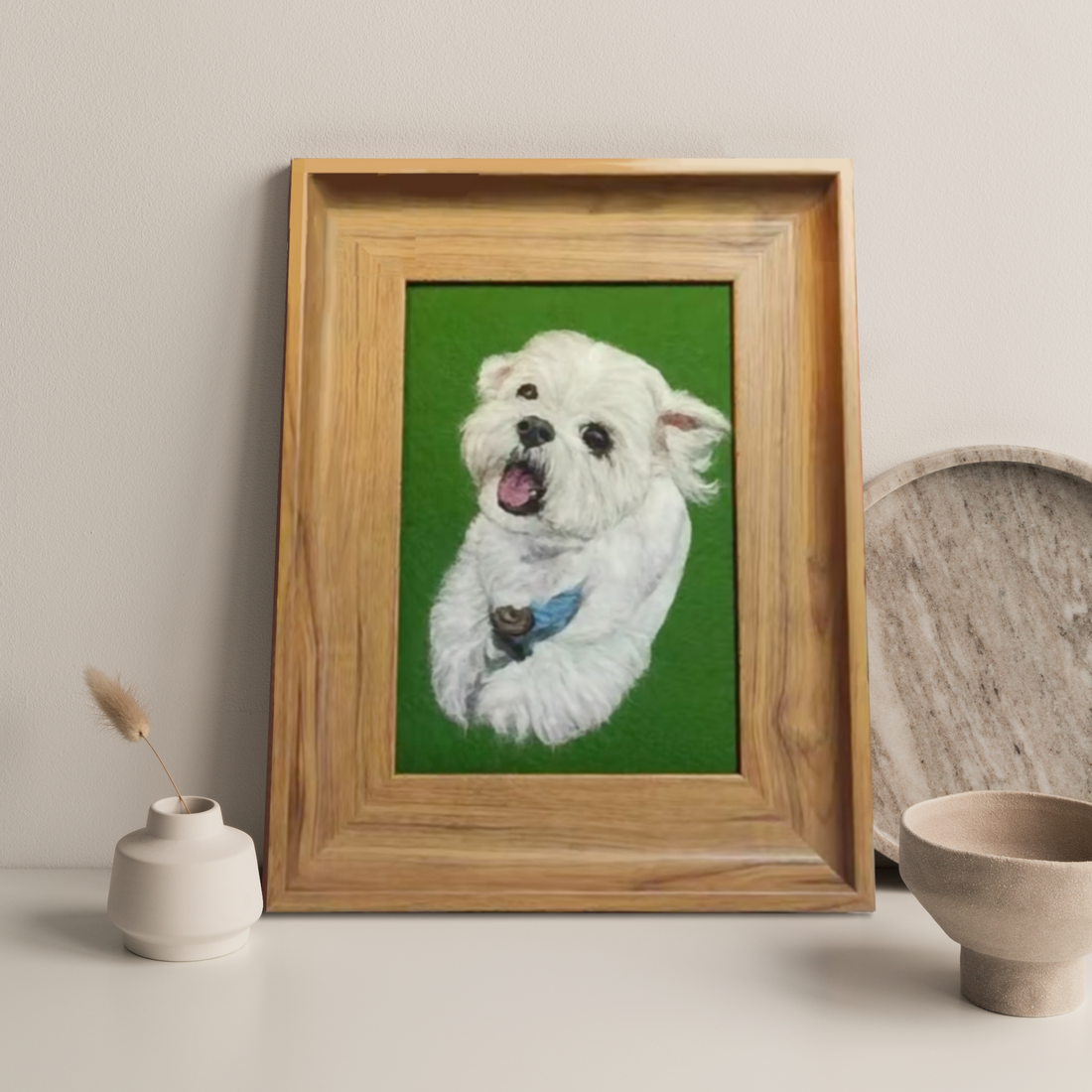 Pet Wool Felt Portrait Frame