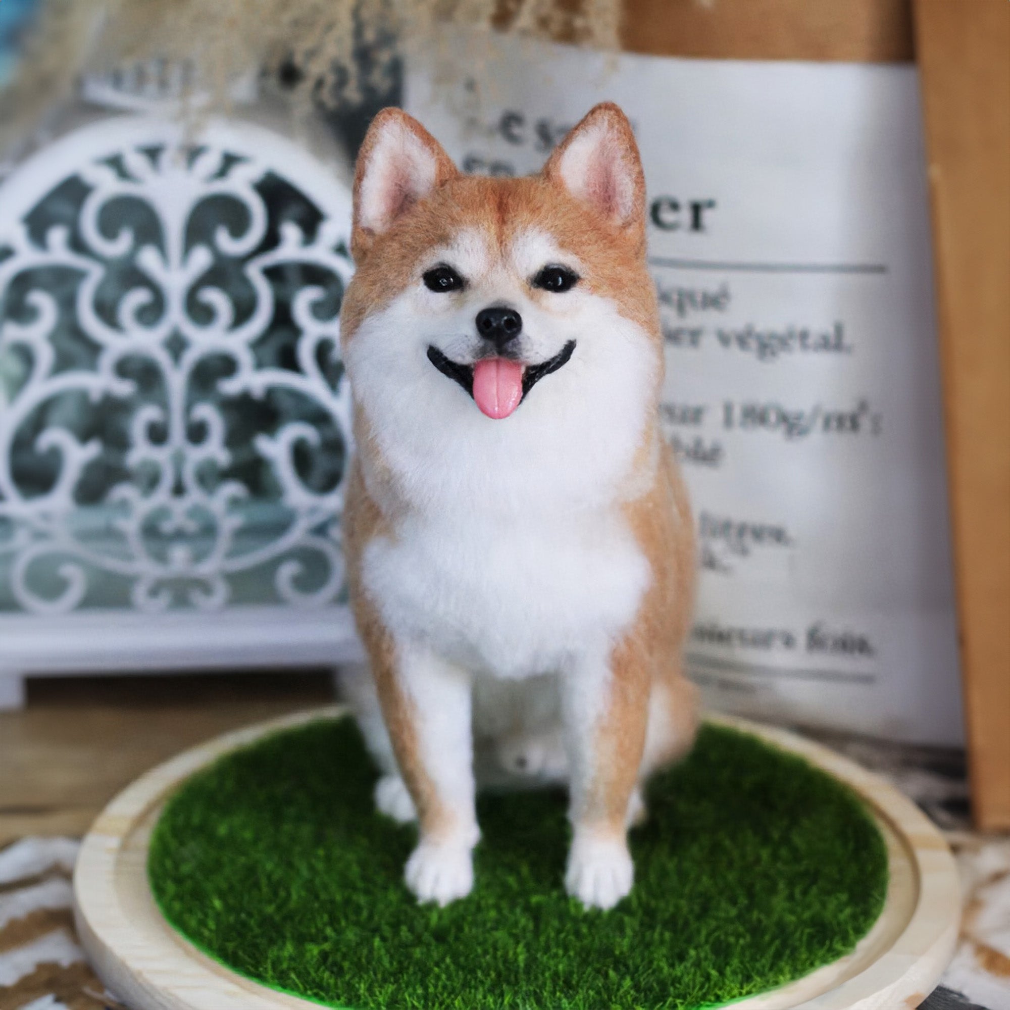 3D Felt Pet Figurine 9.84&quot;