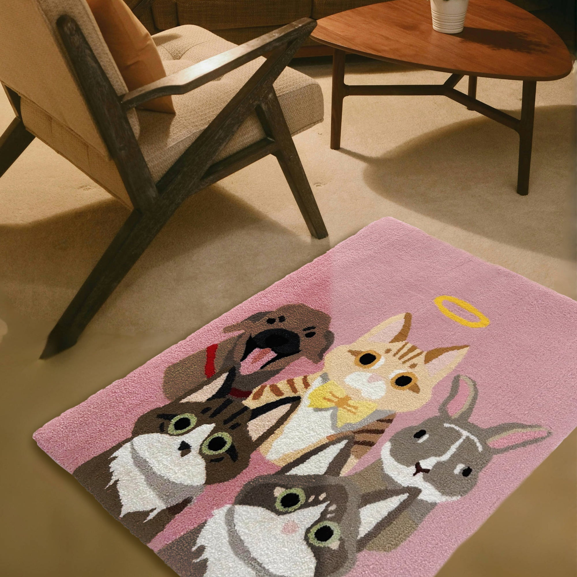 Custom Pet Digital Art Rug