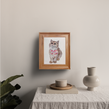 Pet Wool Felt Portrait Frame